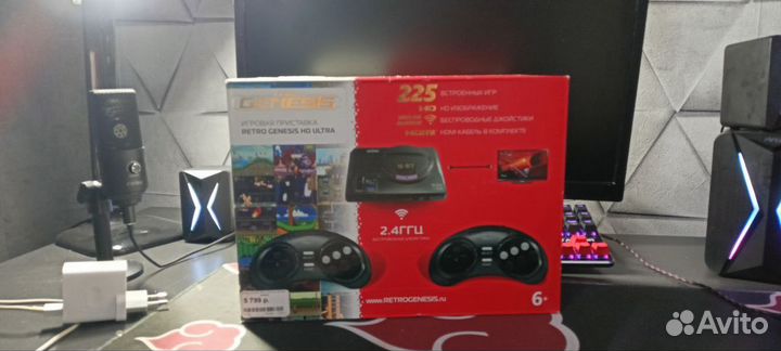 Sega retro Genesis 225 игр