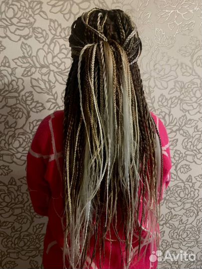 Плетение афрокосичек