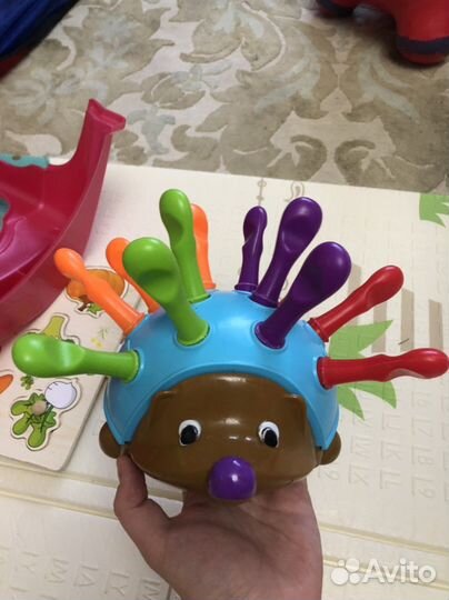 Детские развивающие игрушки деревянные