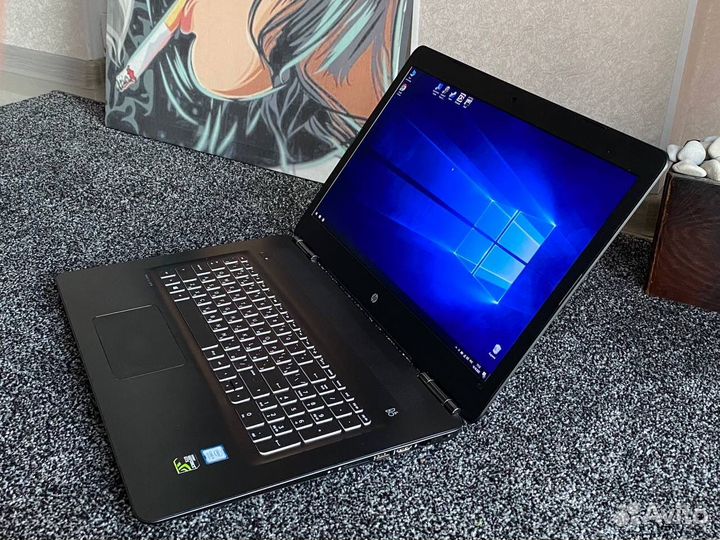 Игровой Ноутбук hp 17,3 GTX1050