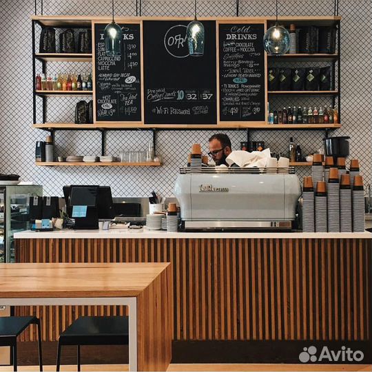 Барная стойка для кофейни
