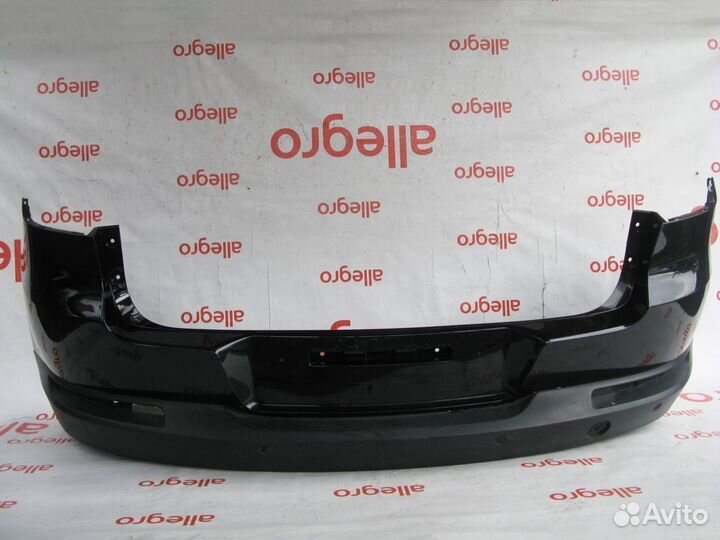 Бампер задний черный VW Tiguan 2011-2016