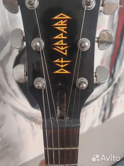 Электрогитара Lyon Washburn Union Jack Def Leppard