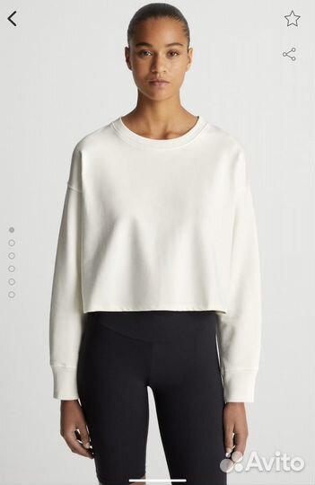 Свитшот oysho, р.S, молочный, новый с бирками