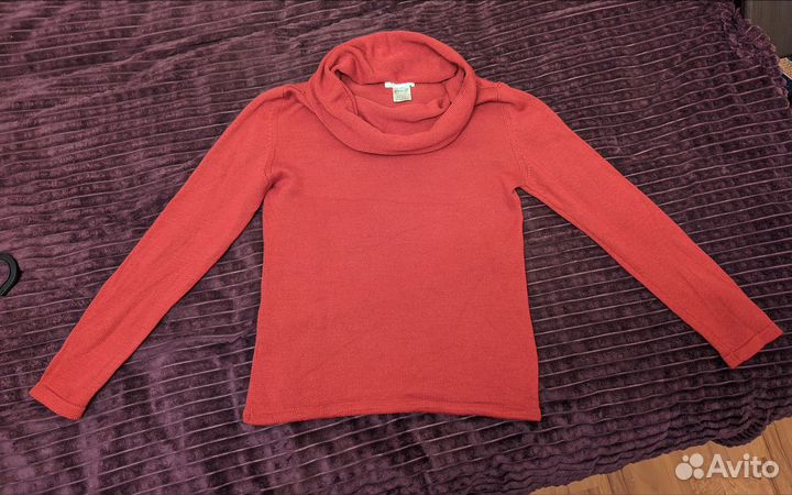 Джемпер бордо 48 размер женский