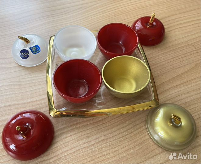 Итальянские Соусники на блюде