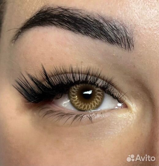 Наращивание ресниц на дому