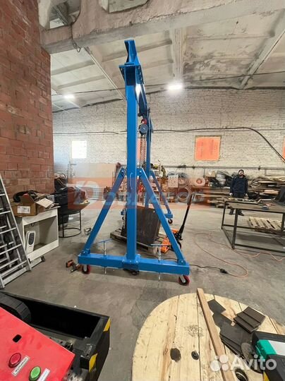 Козловой кран мпу усиленный 3т