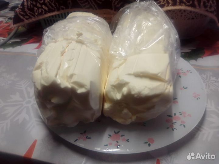 Масло домашнее сливочное,очень вкусное