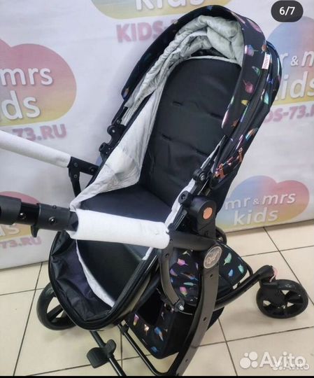 Коляска для девочки 2в1