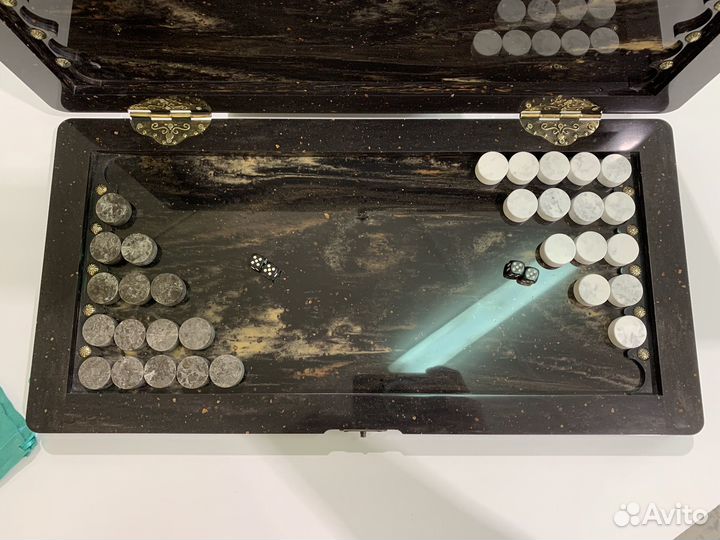 Нарды из камня