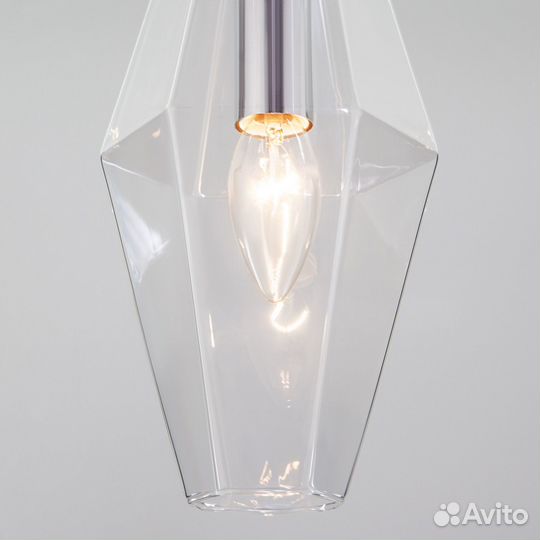 Eurosvet 50236/1 прозрачный Prism подвесной светил