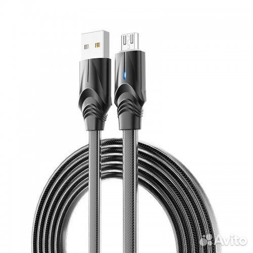 Кабель USB borofone BU12, USB - microusb