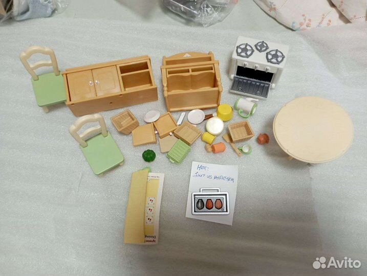 Sylvanian ванна, кухня