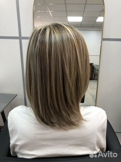 Сложное окрашивание стрижка в подарок