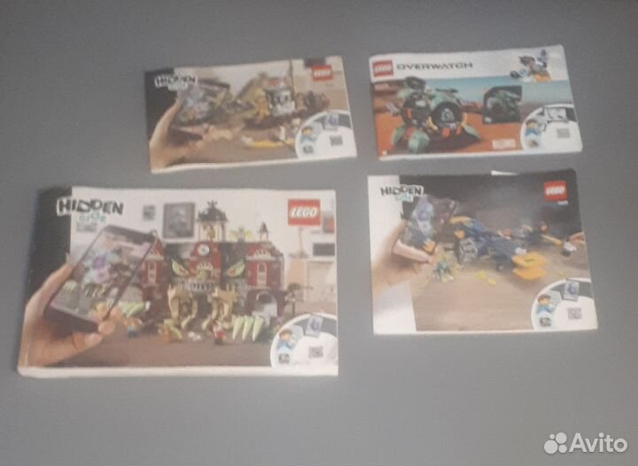 Инструкции lego hiden side/overwatch