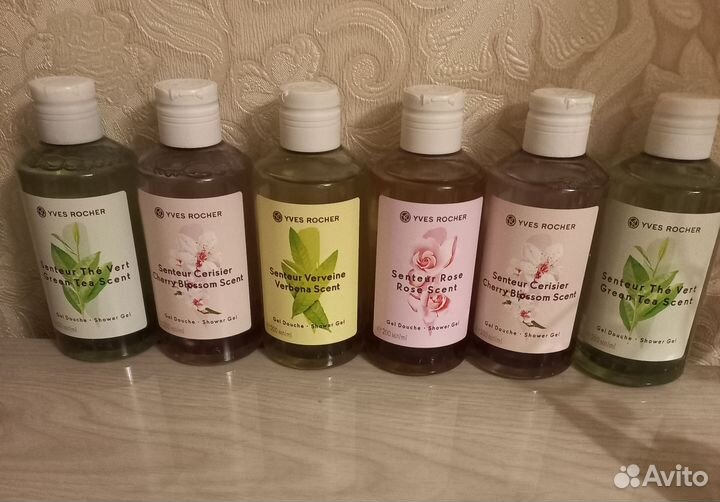 Ив роше гель для душа 400мл и 200мл,молочко