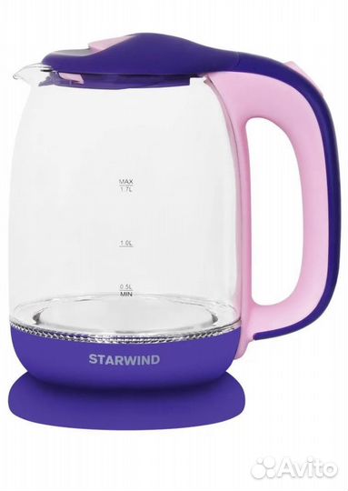 Чайник электрический стеклянный новый