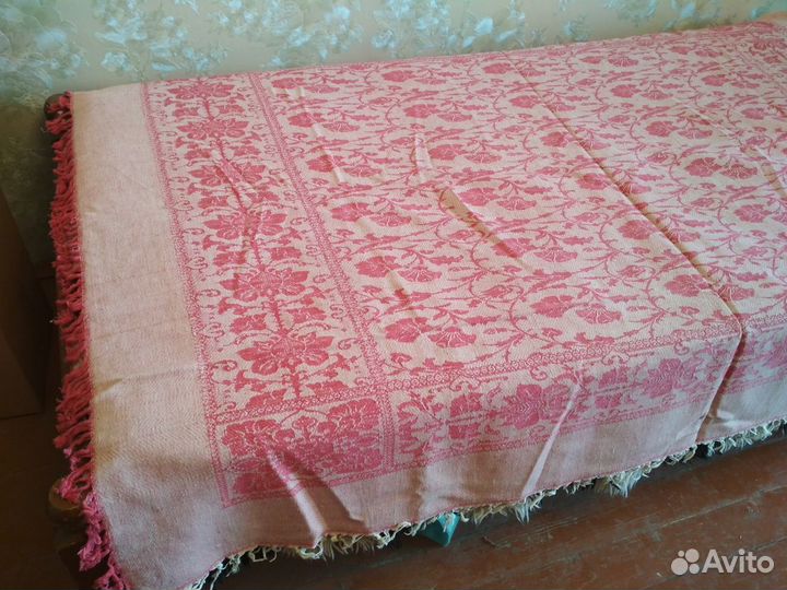 Одеяло хлопковое летнее + плед + скатерть льняная