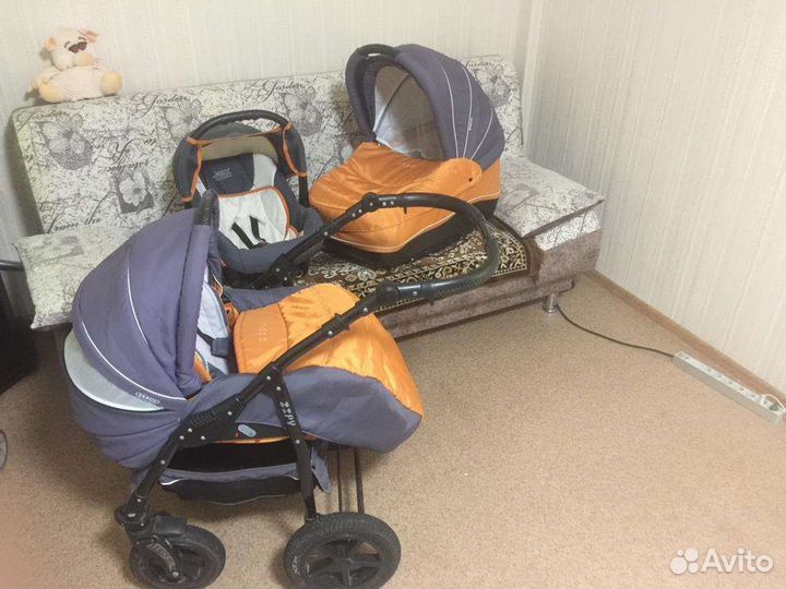 Детская коляска 3 в 1 Verdi zipy