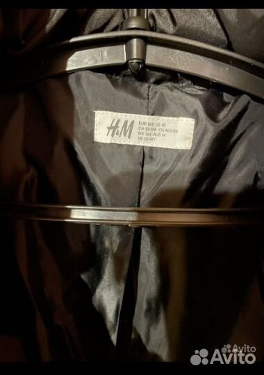 Куртка новая h&m на девочку 164
