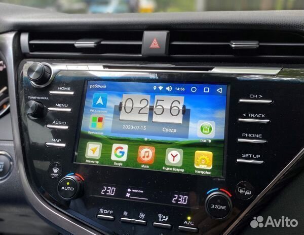 Навигационный блок Toyota Camry viii (XV70) middle