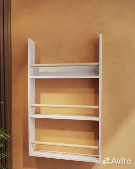 Детская полка для книг монтессори