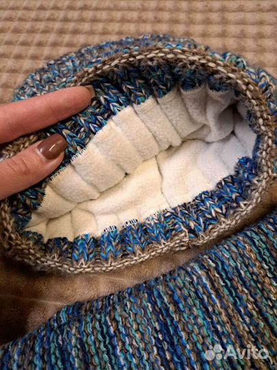 Шапка +снуд