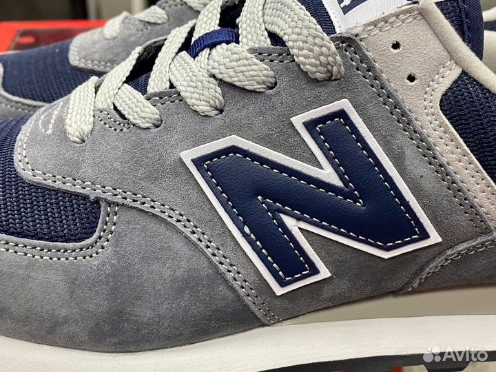 Кроссовки New Balance 574 Серые Мужские