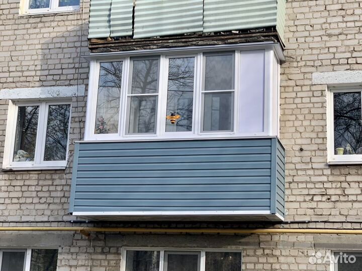 Остекление\ремонт балконов и лоджий под ключ Курск
