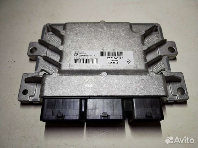 Эбу двигателя K4M Fluence, Duster