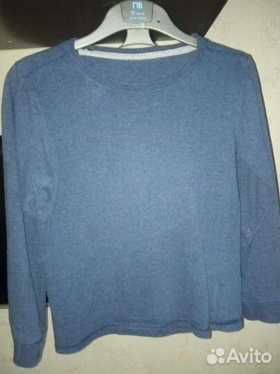 Футболки Mothercare (2шт) с длинным рукавом р.140