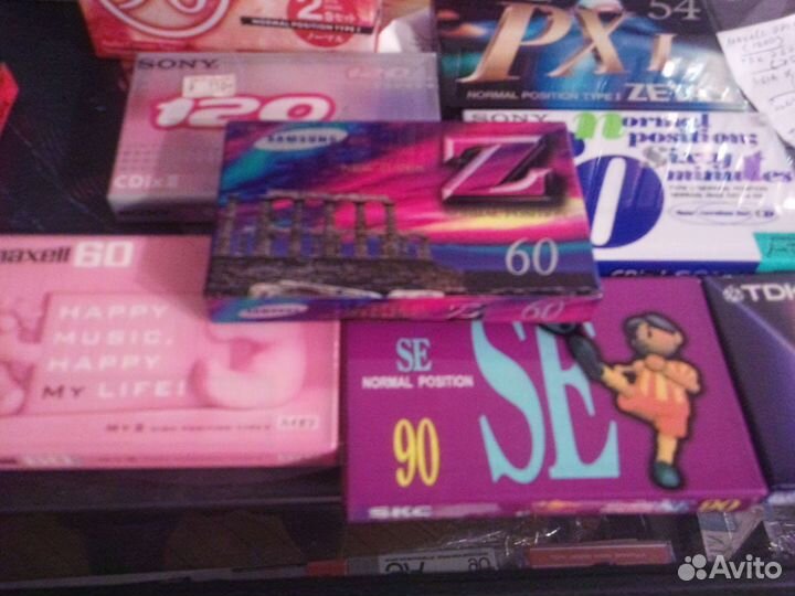 Аудиокассеты запечатанные