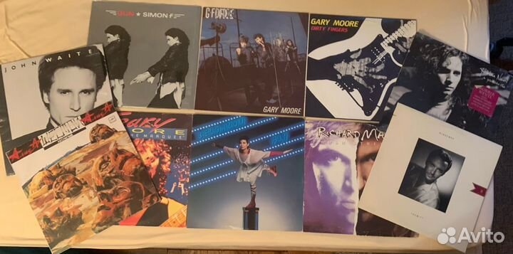 Виниловые пластинки (Русский и зарубежный рок)