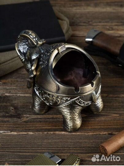 Пепельница для дома бездымная слон