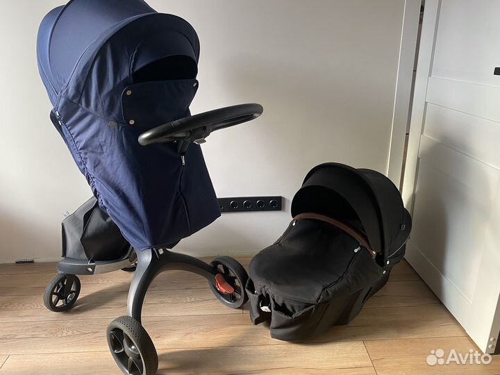 Коляска stokke xplory v6 2 в 1