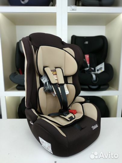 Автокресло 9-36кг Zlatek Atlantic lux коричневый