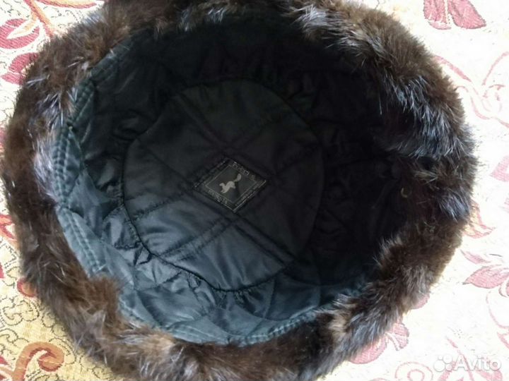 Мужская шапка норковая