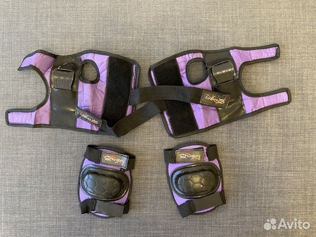 Роликовая защита детская