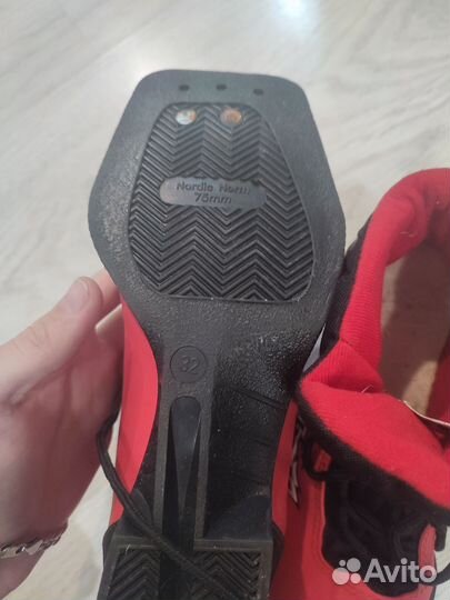 Лыжные ботинки 32р