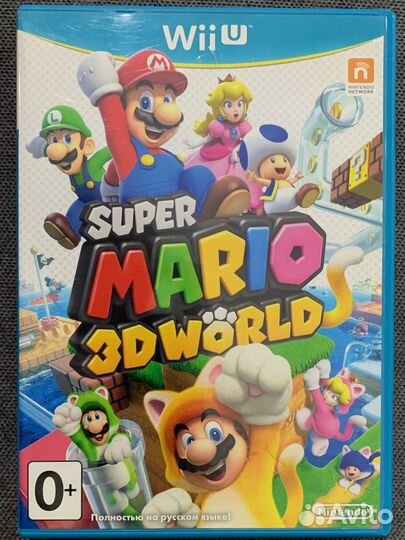 Игра Super Mario 3D World для Nintendo Wii U