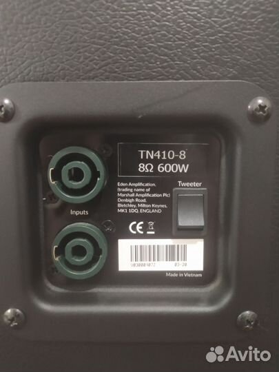 Бас-гитарный Кабинет Eden TN410-8