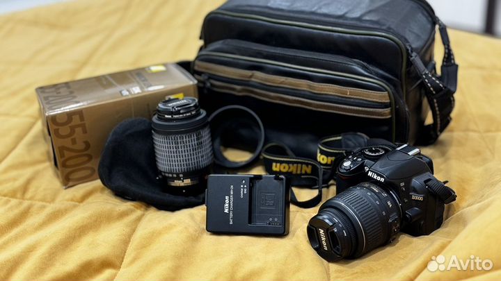 Nikon d3100 (2 объектива)