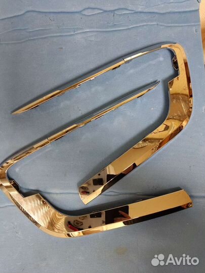 Молдинг бампера X-ray (Иксы) Хром Завод Новый