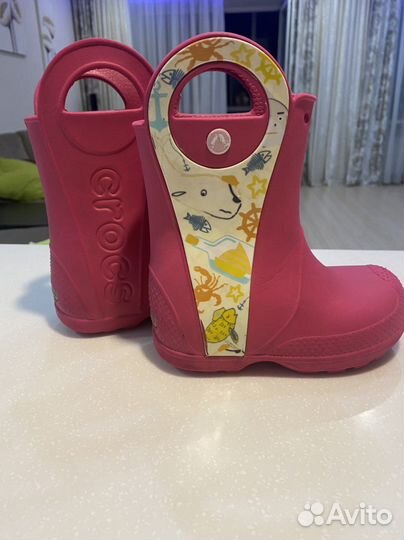 Резиновые сапоги crocs c11