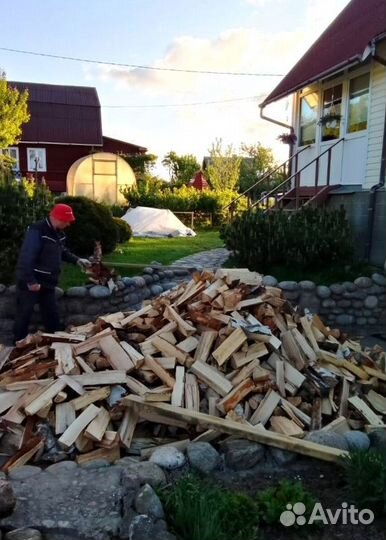 Дрова сухие колотые с доставкой