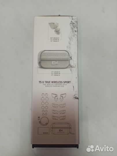 TWS наушники Klipsch T5 II TW Sport Gray