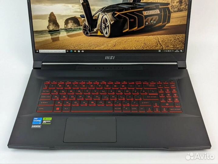 Игровой ноутбук MSI Katana 17.3