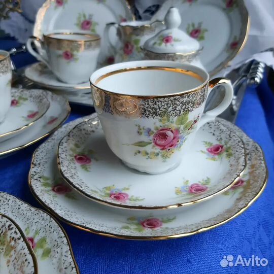 Чайный сервиз Бавария Кофейная пара лфз. Редкие