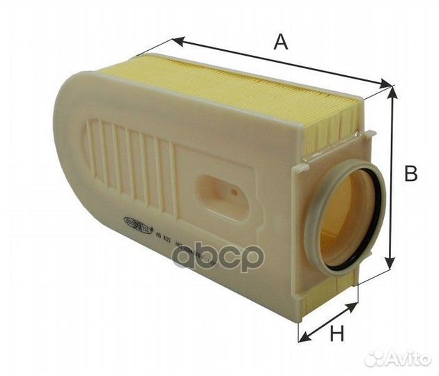 Фильтр воздушный AG 835 Goodwill